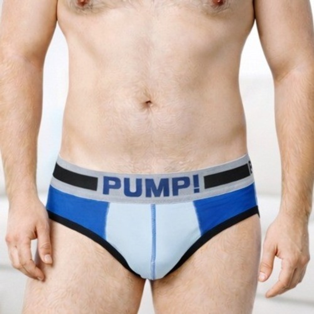 PUMP! Cotton Briefs Blue Size XL (32-34) H69 NWT